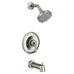 Moen Gibson 1-Handle Brushed Nickel Tub and Shower Faucet