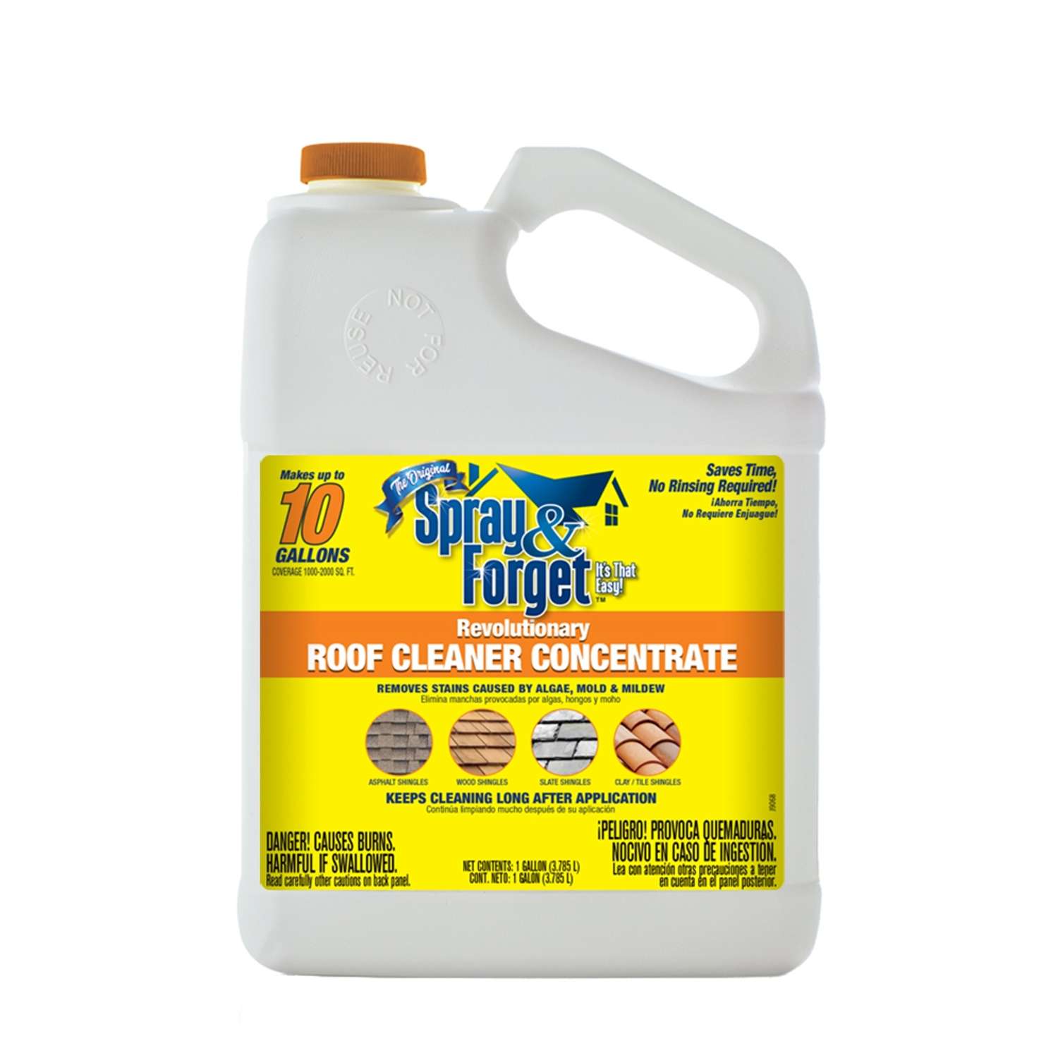  Spray  Forget Roof Cleaner  1 gal Liquid Ace  Hardware 
