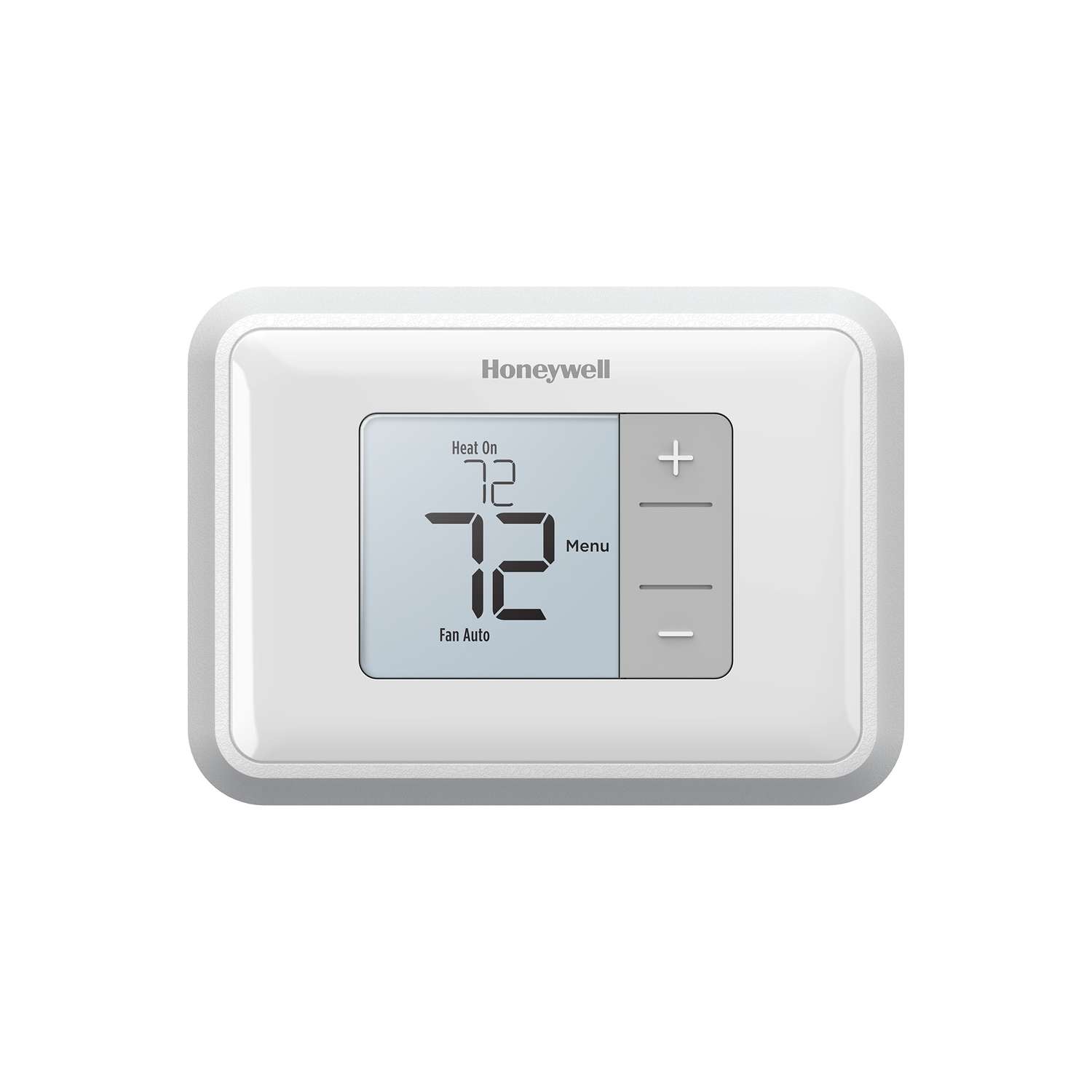 Honeywell Heating and Cooling Push Buttons NonProgrammable Thermostat