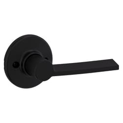 Kwikset Ladera Matte Black Half-Dummy Lever Left Handed