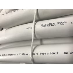 Safe PEX Pro 1/2 in. D X 5 ft. L PEX Tubing 100 psi