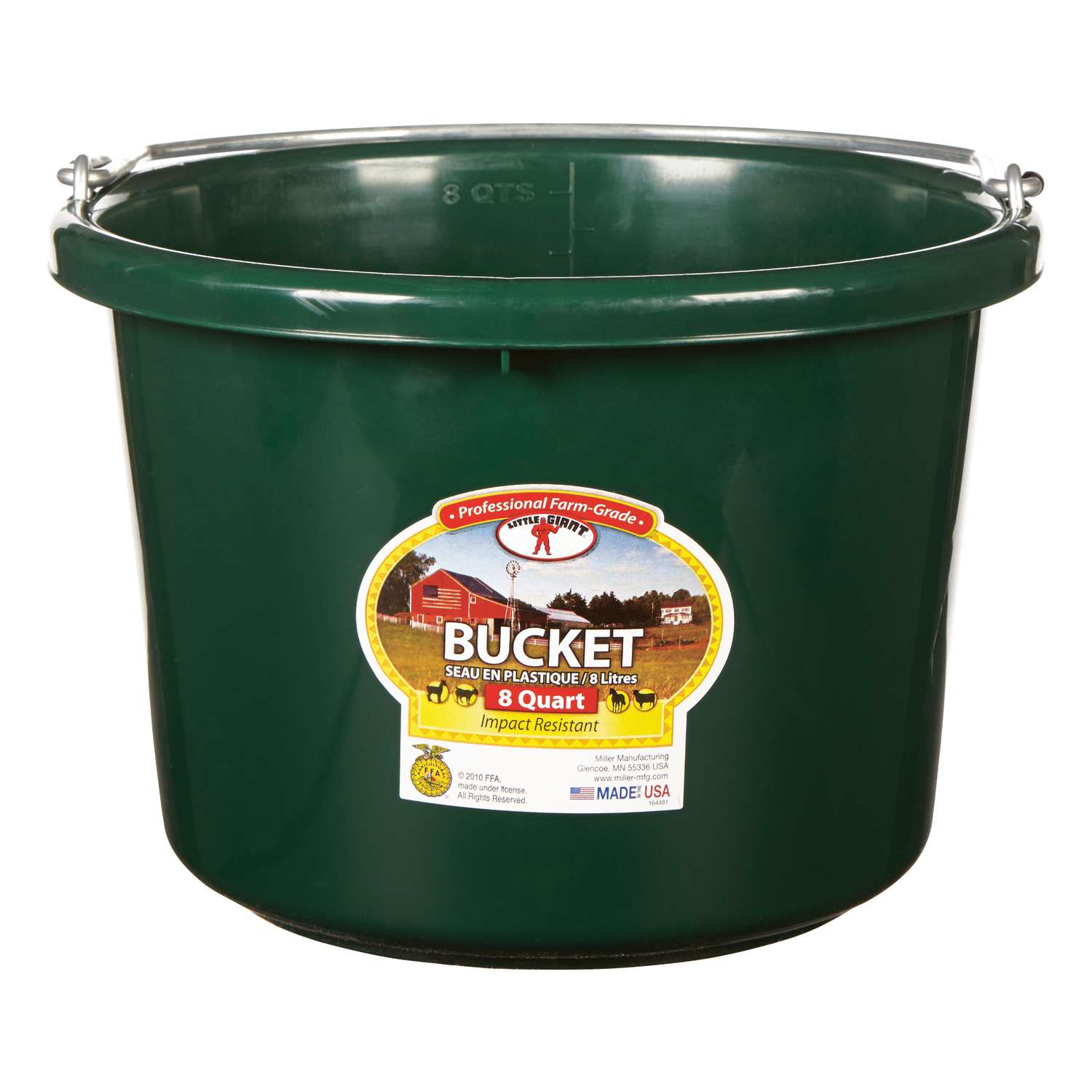 Little Giant 8 qt Bucket Green Ace Hardware