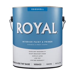 Royal Eggshell Tint Base Mid-Tone Base Paint Interior 1 gal