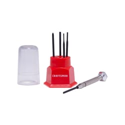 Craftsman Jewelers Multi-Bit Screwdriver Set 5.8 in. 5 pc