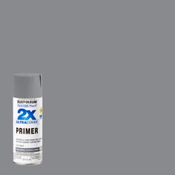 Rust-Oleum Painter's Touch 2X Ultra Cover Flat Gray Paint+Primer Spray Paint 12 oz