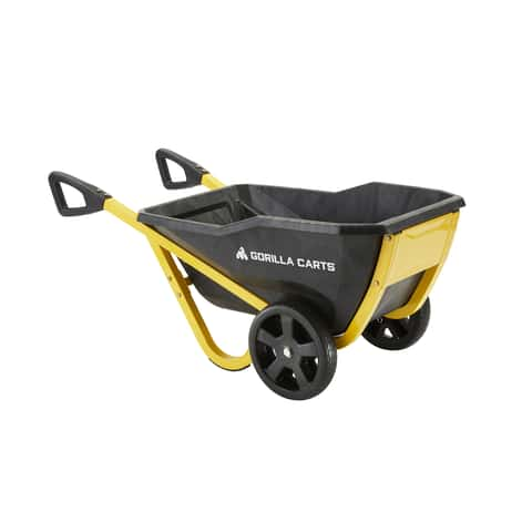 Gorilla Carts 6-cu ft Steel Yard Cart at