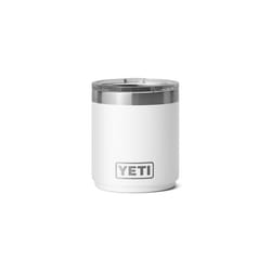 YETI Rambler 10 oz White BPA Free Lowball 2.0 Tumbler with MagSlider Lid