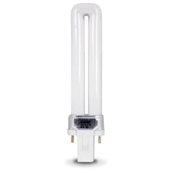 Feit Legacy Bulbs 7 W PL 1.3 in. D X 5.4 in. L CFL Bulb Soft White Compact 2700 K 1 pk