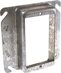 Raco Square Steel 1 gang 4 in. H X 4 in. W Box Cover