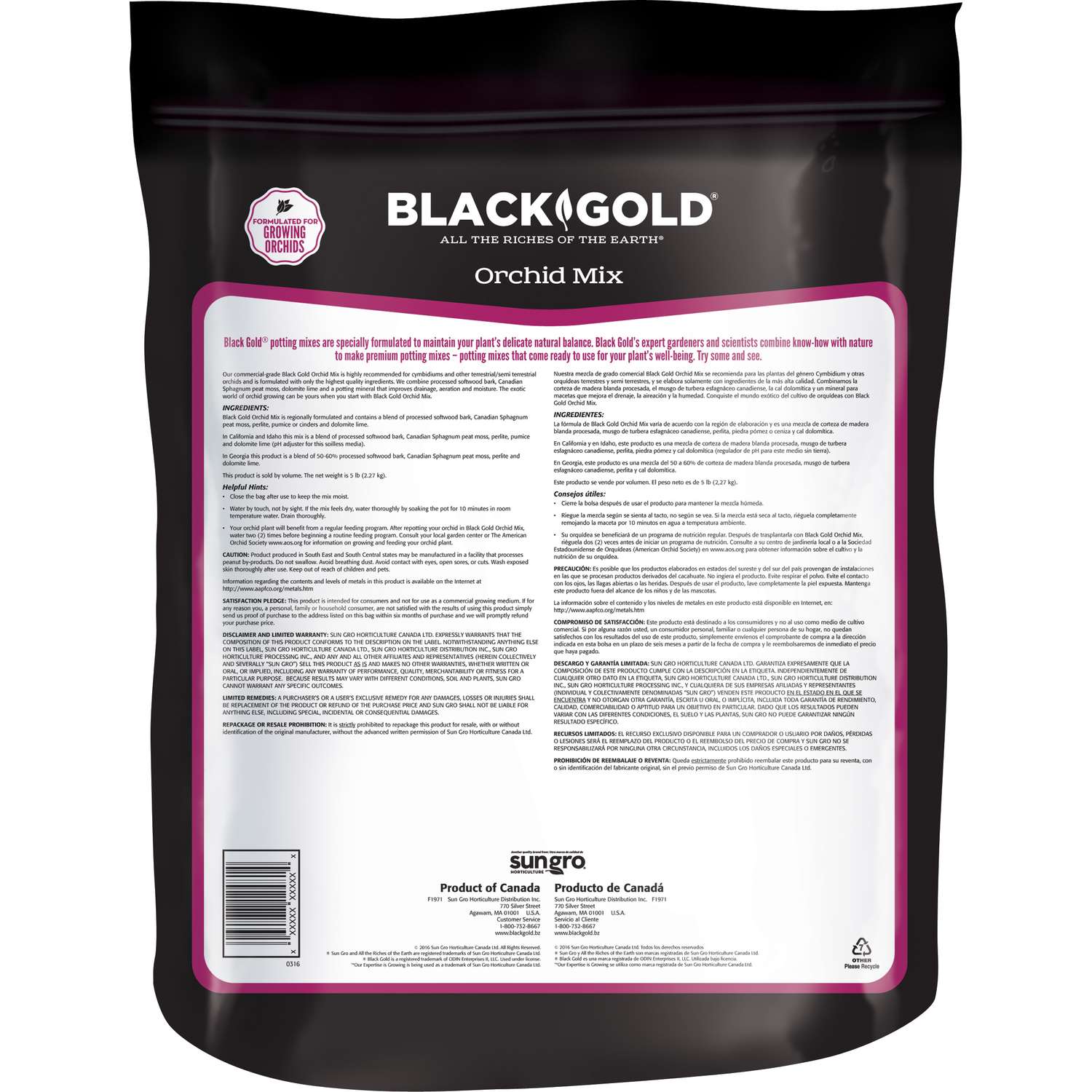 Black Gold Organic Potting Soil 8 qt. Ace Hardware