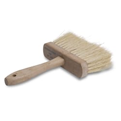 Marshalltown Wood/Natural Fiber Concrete Brush 12 in. L