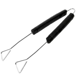 Chef Craft Stainless Steel Black Grill Tongs 1 pk