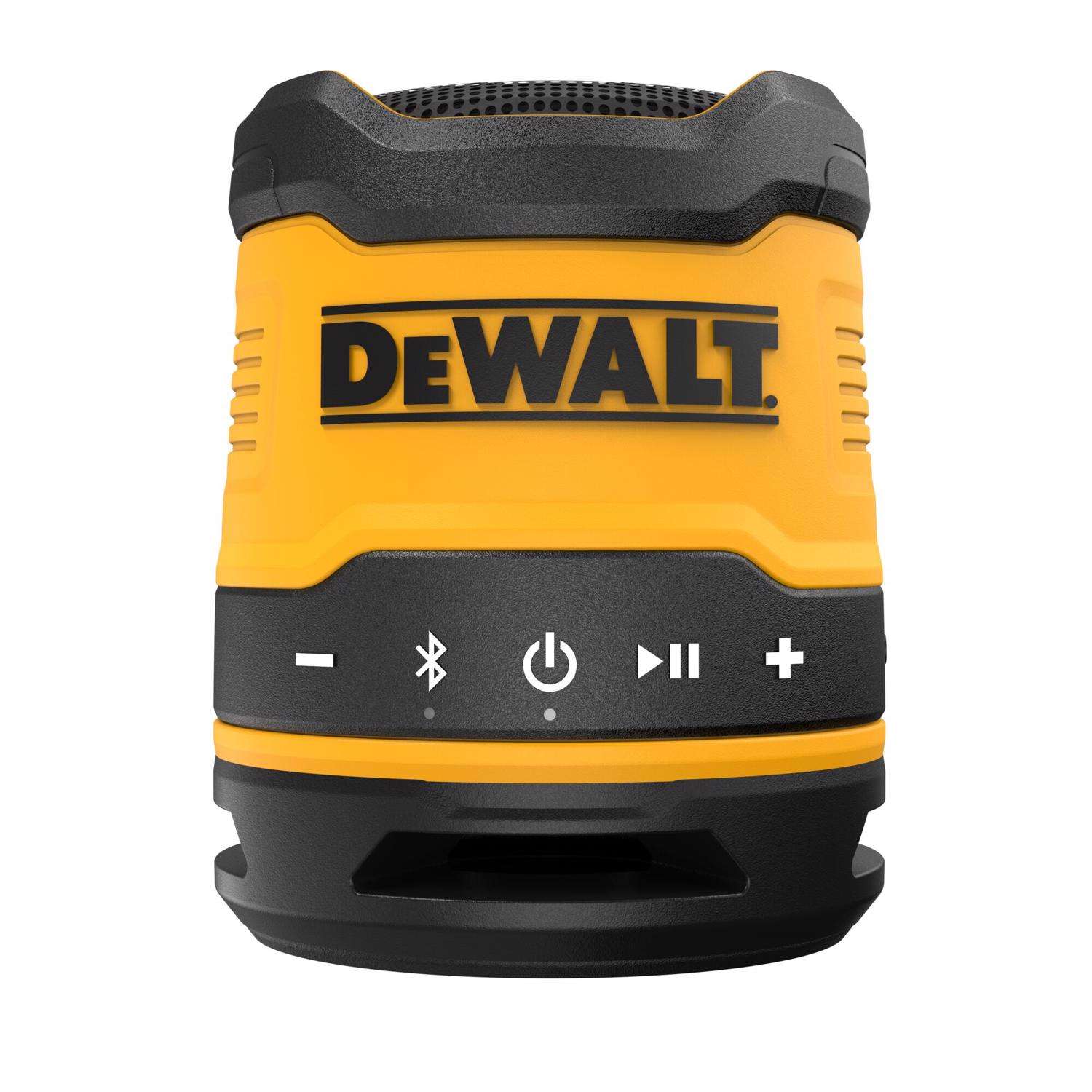 DeWalt Wireless Bluetooth Weather Resistant Portable Speaker Ace