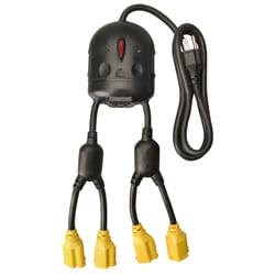 Coleman Cable Penta Power 14/3 125 V 4 ft. L Power Adapter
