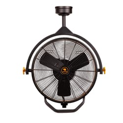 Mule 18 in. H 3 speed Wall Mount Garage/Workspace Fan