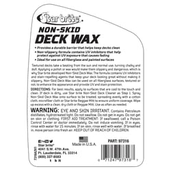 Star Brite Non-Skid Deck Wash Wax 16 oz
