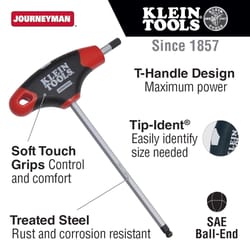 Klein Tools Journeyman 9/64 in. SAE T-Handle Hex Key 1 pc