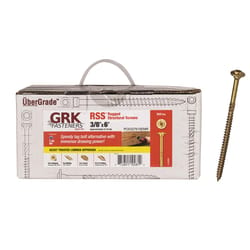 GRK Fasteners 3/8 in X 6 in. L Star Washer Head Self Tapping Structural Screws