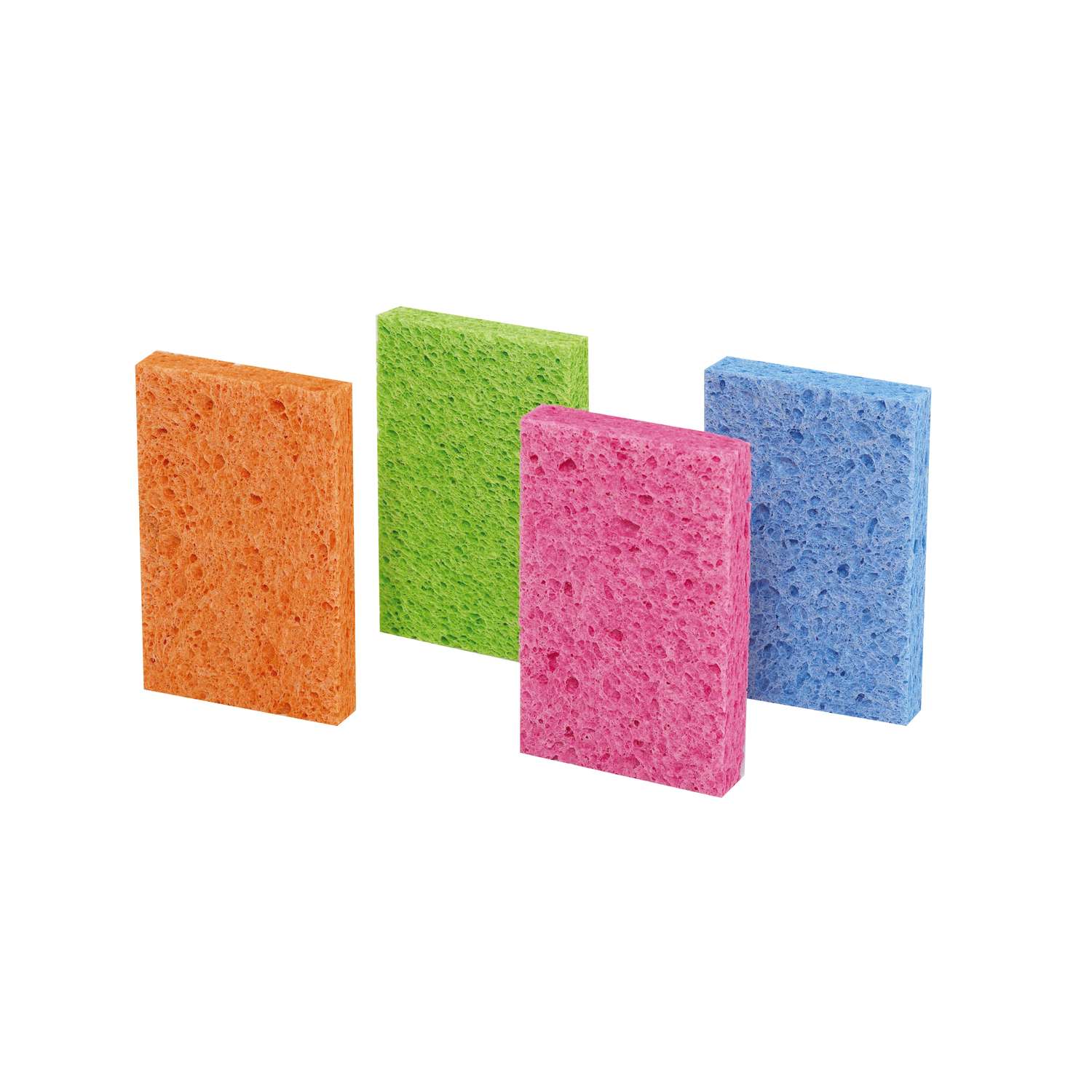Scotch-Brite Sponge Cloth, 1 pack containing 3 packets with 2 sponge cloths  each, which equals 6 sponges (Color/Pattern May vary)