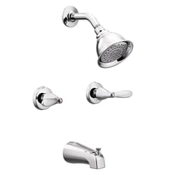 Moen Adler 2-Handle Chrome Tub and Shower Faucet