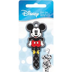 Hillman Disney Mickey Mouse House/Padlock Universal Key Blank Double