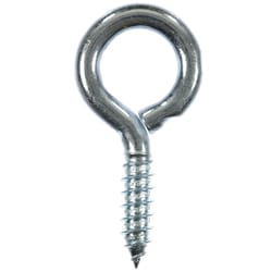 Axe Sickle Silver 1 Inch Screw Eyes Metal Eye Hooks Small Eyelet Screws, 50  Pcs