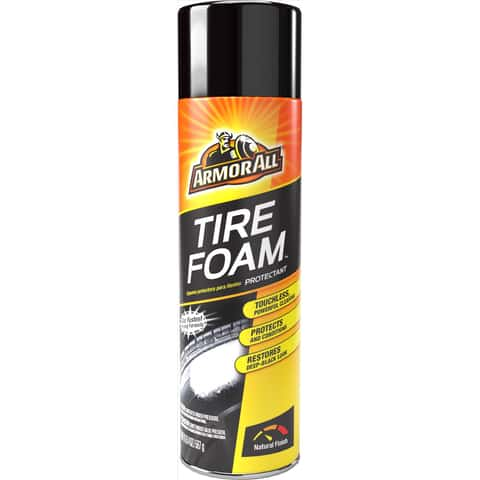 2 Pack ArmorAll Tire Foam Shine Protect Condition Fast Dry Foam