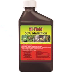 Hi-Yield 55% Malathion Spray Insect Killer Liquid Concentrate 16 oz