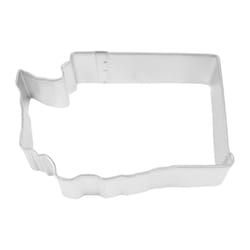 R&M International Corp 3 in. W X 4 in. L Washington State Cookie Cutter Silver 1 pc