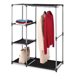 Whitmor Spacemaker 50 in. H X 39.13 in. W X 19 in. L Metal Garment Rack