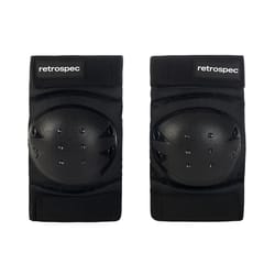 Retrospec Foam/Plastic Protective Pad Set Black