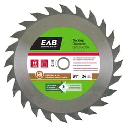 Exchange-A-Blade 8-1/4 in. D X 5/8 in. Decking Carbide Framing Saw Blade 24 teeth 1 pk