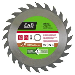 Exchange-A-Blade 8-1/4 in. D X 5/8 in. Decking Carbide Framing Saw Blade 24 teeth 1 pk