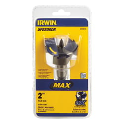 Irwin Speedbor 2 in. X 5 in. L Steel Self-Feed Bit Hex Shank 1 pk