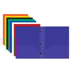 Bazic Products 11.5 in. W X 9.31 in. L Assorted Poly Portfolio