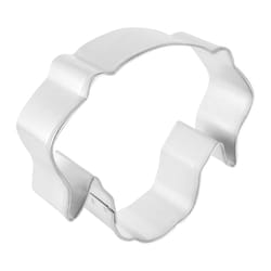 R&M International Corp International Corp 4 in. L Dog Face Cookie Cutter Silver 1 pc
