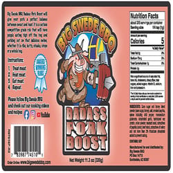 Big Swede BBQ Badass Pork Boost BBQ Rub 11.3 oz