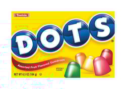 Dots Assorted Fruit Gumdrops 6.5 oz