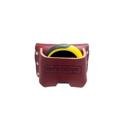 Dave White's Site Pro SiteGear 1 pocket Leather Tape Tool Holster Belt Brown One Size Fits All