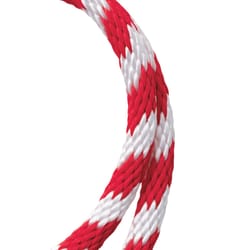 Koch Industries 3/8 in. D X 50 ft. L Red/White Solid Braided Polypropylene Rope