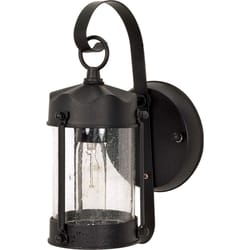 Nuvo Textured Black Switch Incandescent Lantern Fixture