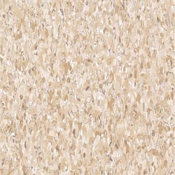 Armstrong Flooring 12 in. W X 12 in. L Non-Directional True Through Pattern Cottage Tan Vinyl Floor