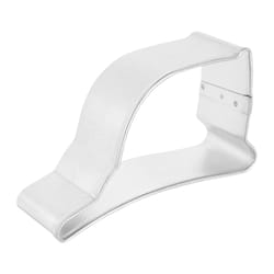 R&M International Corp International Corp 1 in. W X 3 in. L Fire Helmet Cookie Cutter Silver 1 pc