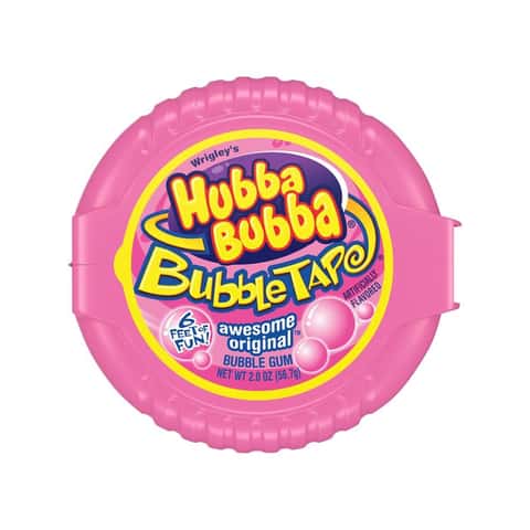 Hubba Bubba ~ Bubble Tape ~ Chewing Gum ~ 6 Feet Of Fun