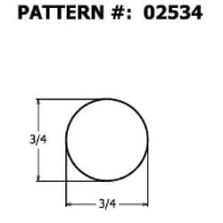 Alexandria Moulding Round Ramin Hardwood Dowel 3/4 in. D X 48 in. L Red Alexandria Moulding Round Ramin Hardwood Dowel 3/4 in. D X 48 in. L Red