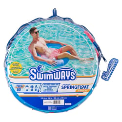 Swimways Premium Blue PVC/Vinyl Inflatable Sunseat Float