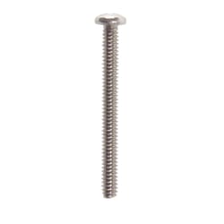 Hillman No. 10-24 X 2 in. L Phillips Flat Head Stainless Steel Machine Screws 100 pk