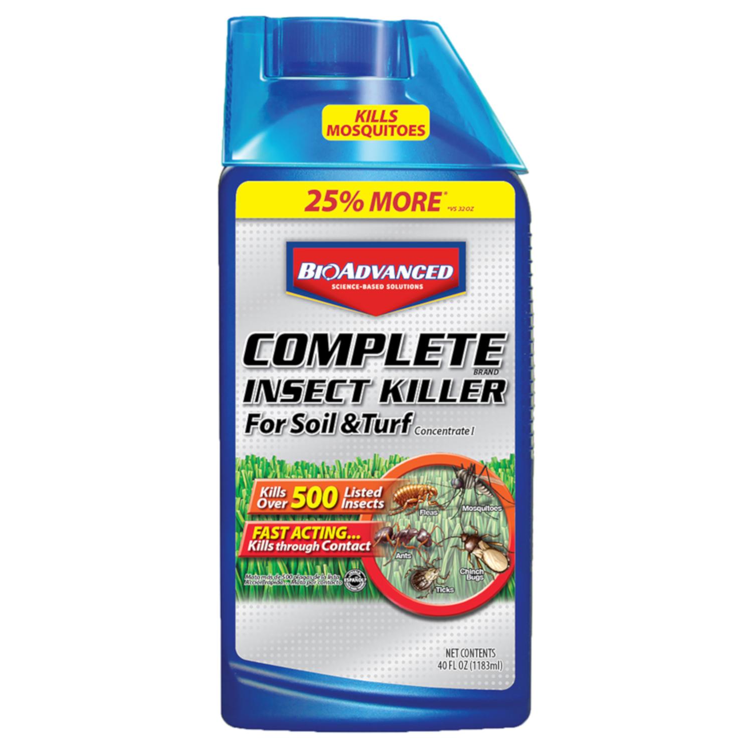 BioAdvanced Complete Liquid Concentrate Insect Killer Concentrate 40 Oz ...