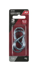 Ace Hardware / Zinc * S - Hooks * 2 - inch. * 4pcs. * Free