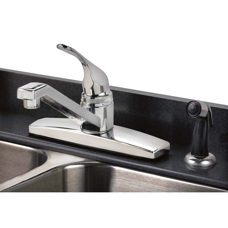 Home Plus Traditional One Handle Chrome Kitchen Faucet Ace Hardware